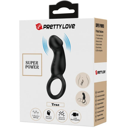 PRETTY LOVE - INEL ȘI VIBRATOR TRAE NEGRU
