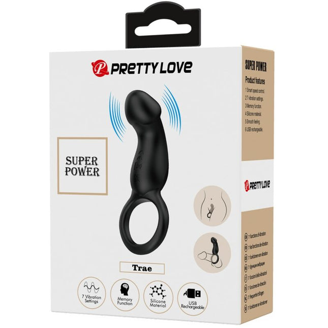 PRETTY LOVE - INEL ȘI VIBRATOR TRAE NEGRU