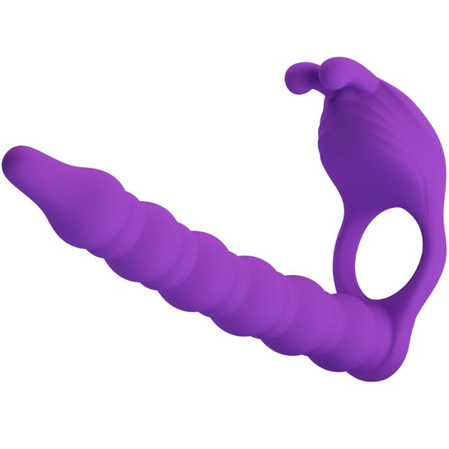 PRETTY LOVE - INEL PENTRU PENIS BLACKNEY CU PLUG VIBRATOR LILA