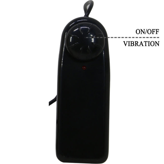 PRETTY LOVE - SILVI STARKS HAM CU DILDO CU VIBRAȚII CU VITEZE MULTIPLE 17,5 CM MARO DESCHIS