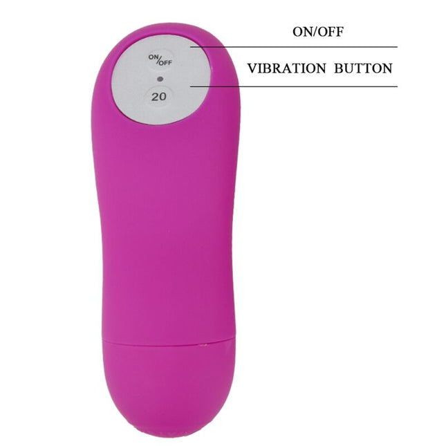 ȘALĂ - TANGA CU GLONȚ VIBRATOR ȘI CONTROL MOV
