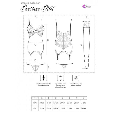 LIVCO CORSETTI FASHION - PERSINNE MIT EMPORIO SET CORSET + CHILOȚ + ȘORPI