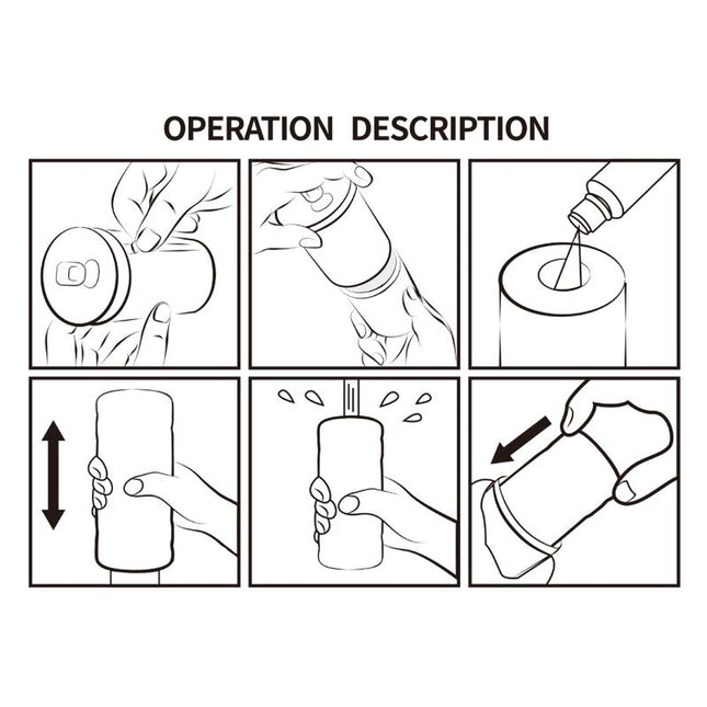 PRETTY LOVE - MASTURBATOR 3D PENTRU BĂRBAȚI, MODEL 2