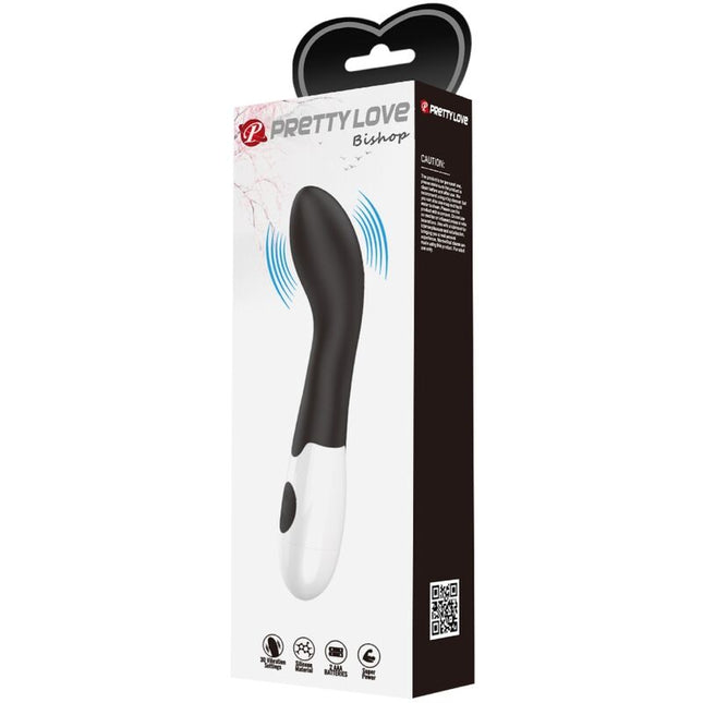 PRETTY LOVE - VIBRATOR BISHOP PUNCT G 30 MODURI NEGRU