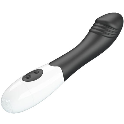PRETTY LOVE - VIBRATOR ELEMENTAL PENTRU PUNCTUL G 30 DE MODURI NEGRU