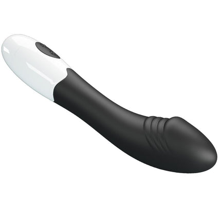 PRETTY LOVE - VIBRATOR ELEMENTAL PENTRU PUNCTUL G 30 DE MODURI NEGRU
