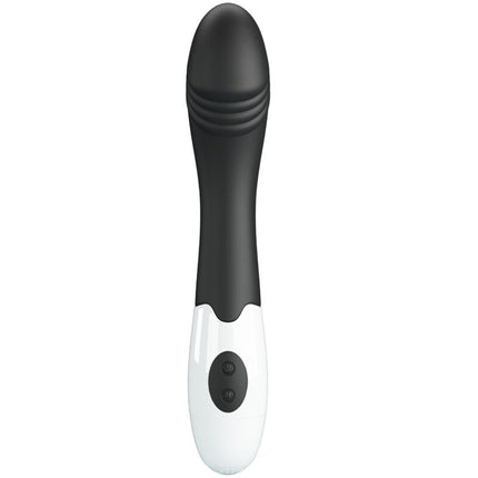 PRETTY LOVE - VIBRATOR ELEMENTAL PENTRU PUNCTUL G 30 DE MODURI NEGRU