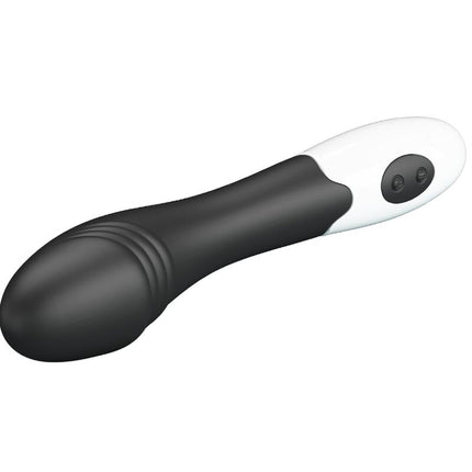 PRETTY LOVE - VIBRATOR ELEMENTAL PENTRU PUNCTUL G 30 DE MODURI NEGRU