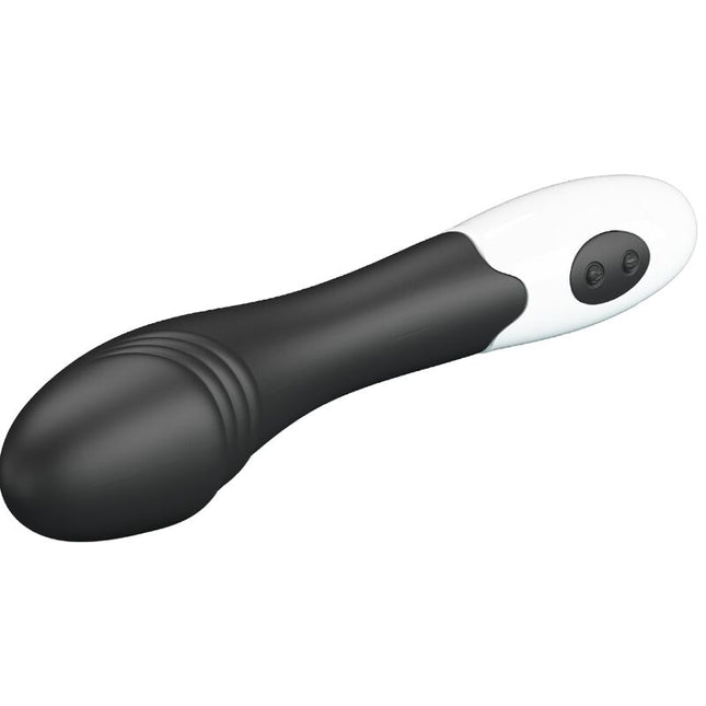 PRETTY LOVE - VIBRATOR ELEMENTAL PENTRU PUNCTUL G 30 DE MODURI NEGRU