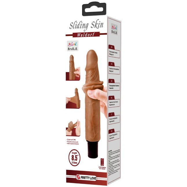 PRETTY LOVE - VIBRATOR REALISTIC WALDORF 18 CM -O- 4 CM