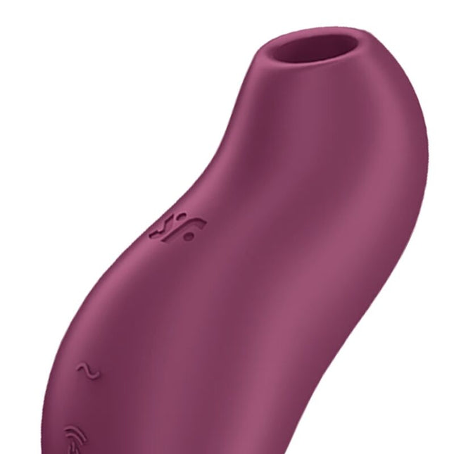 SATISFYER - POCKET PRO 1 STIMULATOR DE CLITORIS GARNET
