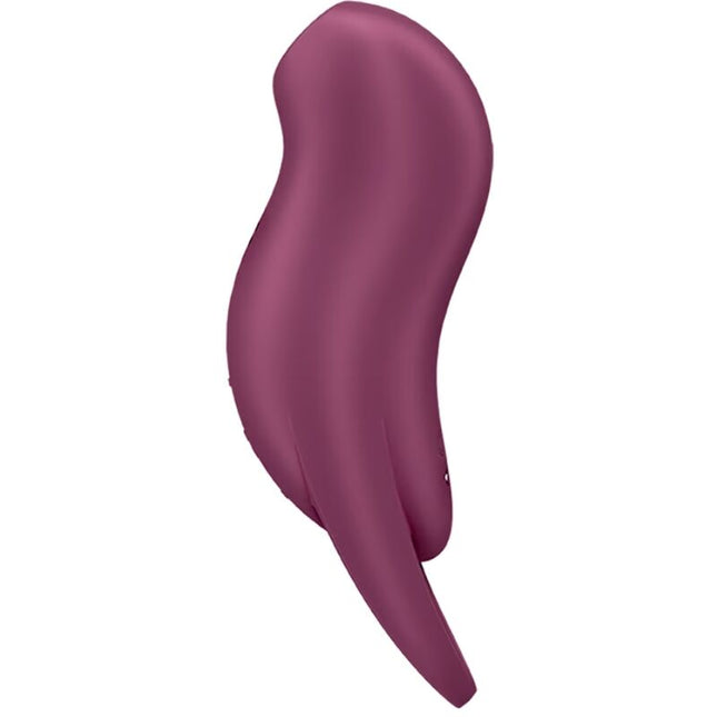SATISFYER - POCKET PRO 1 STIMULATOR DE CLITORIS GARNET