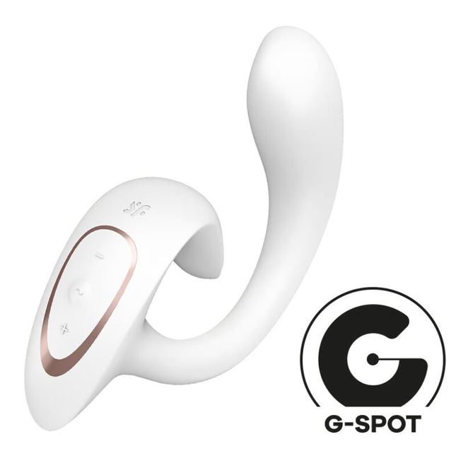 SATISFYER - VIBRATOR G FOR GODDESS 1 RABBIT ALB