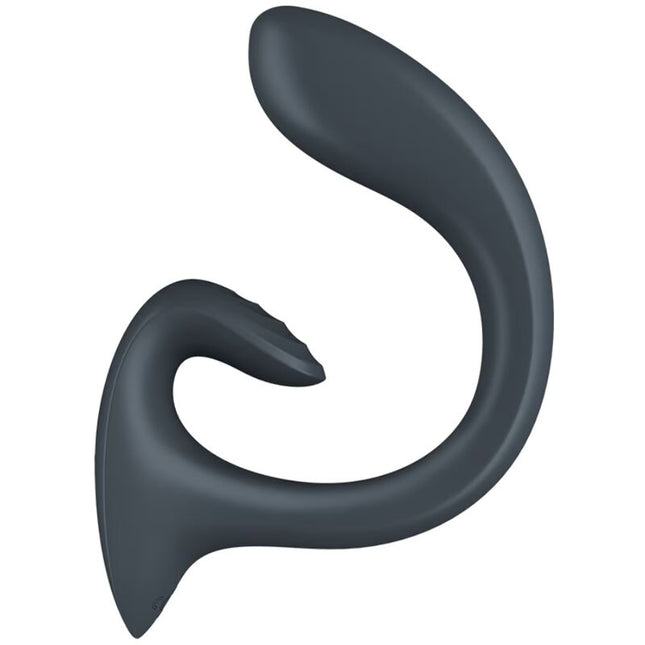 SATISFYER - VIBRATOR G FOR GODDESS 1 RABBIT GRI ÎNCHIS