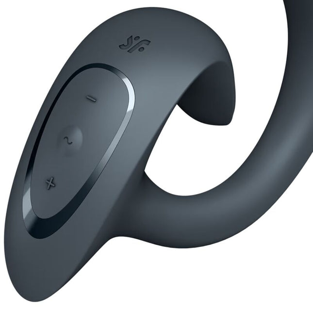 SATISFYER - VIBRATOR G FOR GODDESS 1 RABBIT GRI ÎNCHIS