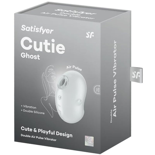 SATISFYER - VIBRATOR CUTIE GHOST LAY-ON ALB