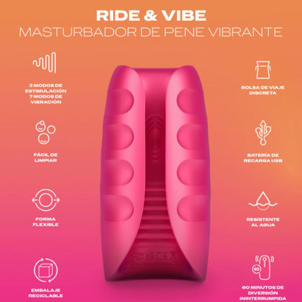 DUREX - VIBRATOR MASTURBATOR TOY RIDE &amp; VIBE