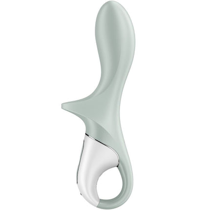 SATISFYER - VIBRATOR ANAL GONFLABIL AIR PUMP BOOTY 3 GRI-VERDE