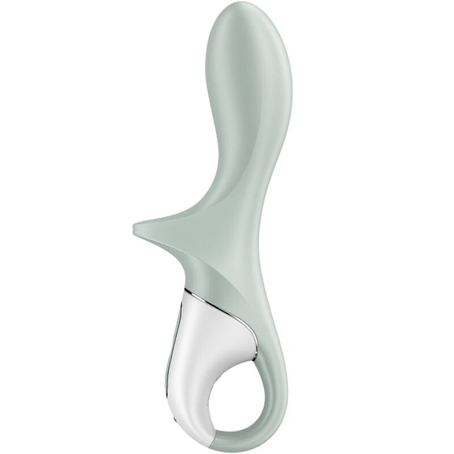 SATISFYER - VIBRATOR ANAL GONFLABIL AIR PUMP BOOTY 3 GRI-VERDE