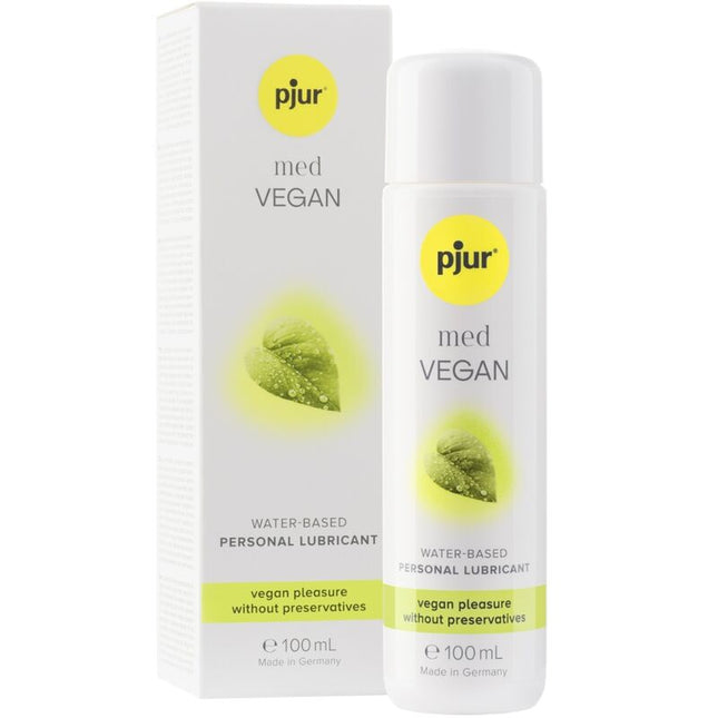 PJUR - LUBRIFIANT MED VEGAN GLIDE PE BAZĂ DE APĂ 100 ML