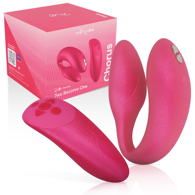 WE-VIBE - VIBRATOR CHORUS PENTRU CUPLURI CU CONTROL DE STRISARE ROZ
