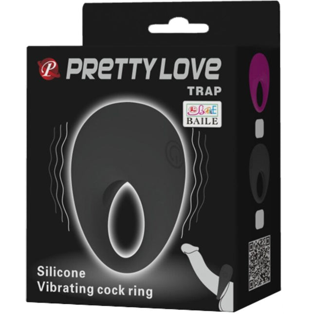 PRETTY LOVE - INEL VIBRATOR TRAP NEGRU