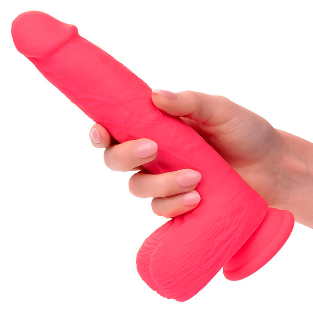 CALEXOTICS - VIBRATOR REALISTIC CU ȘTIFI 10 VIBRAȚII ROZ