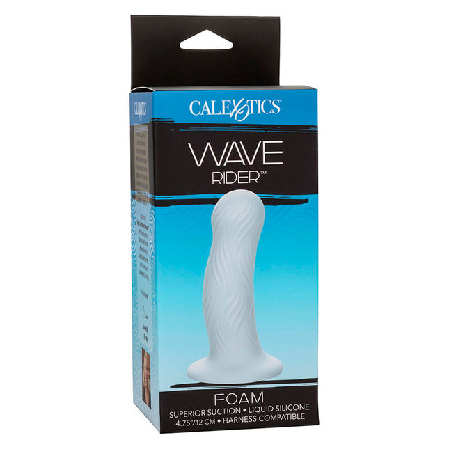 CALEXOTICS - WAVE RIDER FOAM ANAL PLUG ALBASTRU