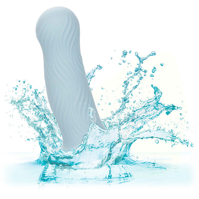 CALEXOTICS - WAVE RIDER FOAM ANAL PLUG ALBASTRU