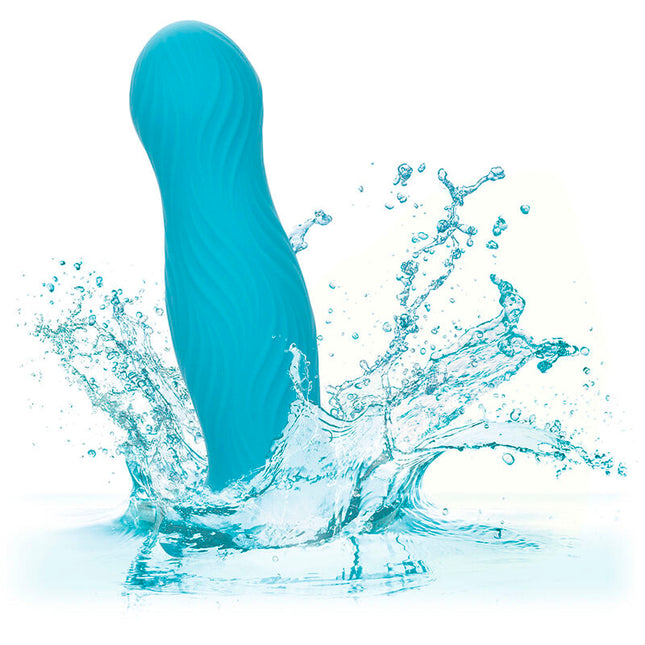 CALEXOTICS - WAVE RIDER SWELL ANAL PLUG ALBASTRU