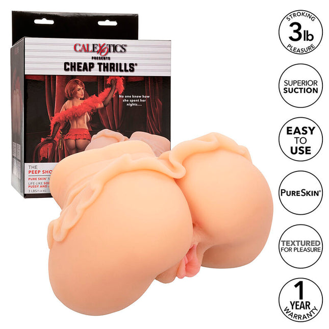 CALEXOTICS - MASTURBATOR DUBLU REALISTIST DIN CARNE THE PEEP SHOW GIRL