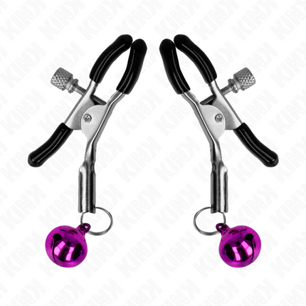 KINK - CLEMĂ PENTRU SPRÂNZĂRI CU UN SINGUR CLOPOȚ MOV 6 CM