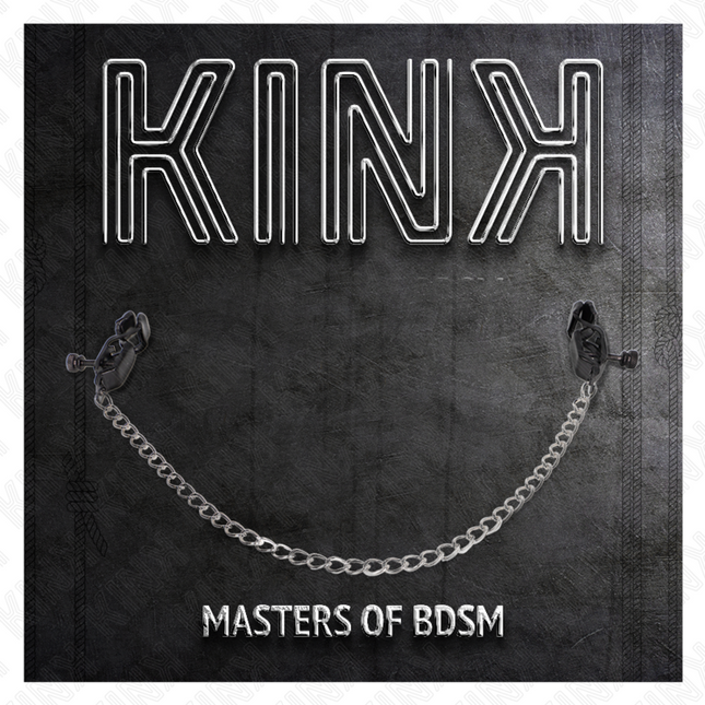 KINK - CLEMĂ PENTRU SPRÂNZĂRI CU LANȚ PLAT, ARGINTIE, 30 CM