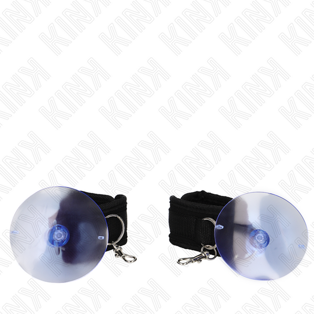 KINK - VENTUZE PENTRU ÎNCHEIETURĂ, NEGRE, 29-40 CM X 5 CM