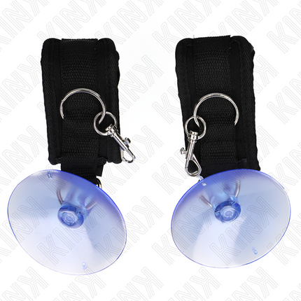 KINK - VENTUZE PENTRU ÎNCHEIETURĂ, NEGRE, 29-40 CM X 5 CM