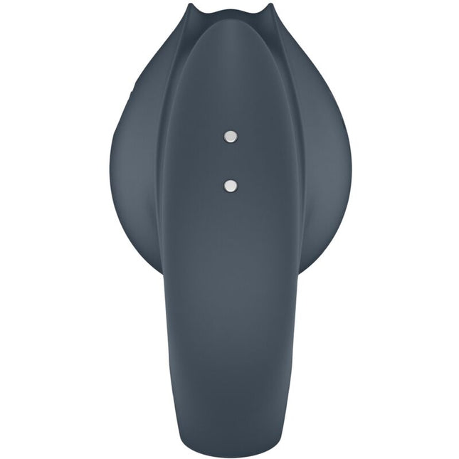 SATISFYER - PERECHE PERFECTĂ 2 MULTIVIRATOR 2 ÎN 1 INEL DE PENIS ȘI STIMULATOR DE DEGET GRI