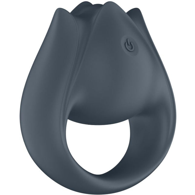 SATISFYER - PERECHE PERFECTĂ 2 MULTIVIRATOR 2 ÎN 1 INEL DE PENIS ȘI STIMULATOR DE DEGET GRI