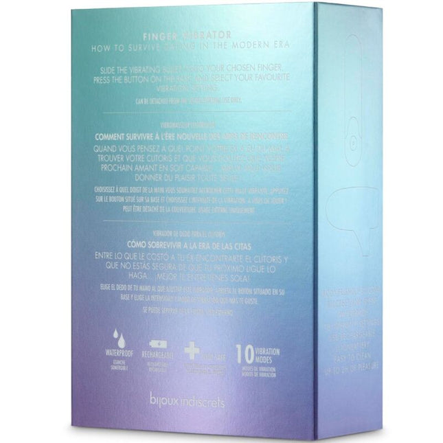 BIJOUX - VIBRATOR BULLET MAI BUN DECÂT FOSTUL TĂU, 10 VIBRAȚII, GRI