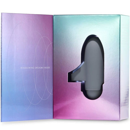 BIJOUX - VIBRATOR BULLET MAI BUN DECÂT FOSTUL TĂU, 10 VIBRAȚII, GRI