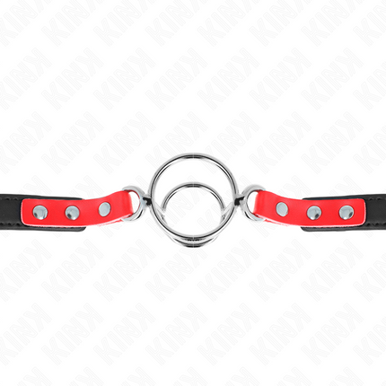 KINK - BLOȘ CU INELE O MULTIPLE 4 / 4,8 CM ROȘII 38 X 56 CM