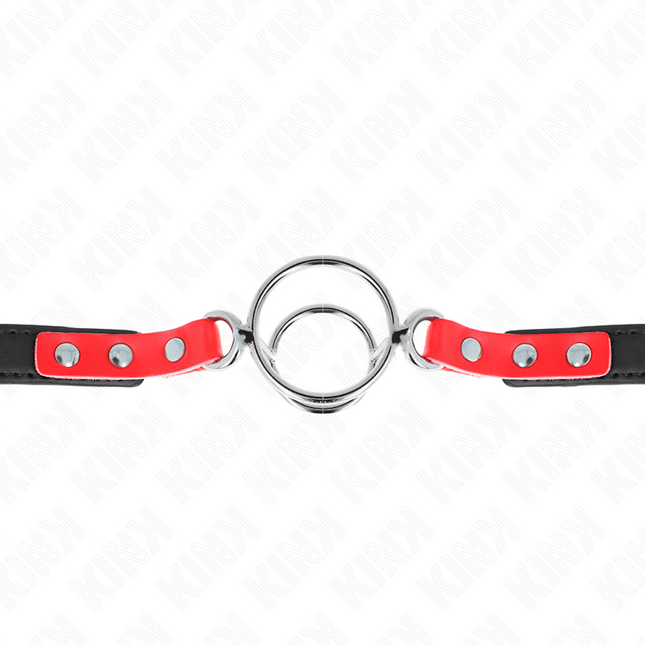 KINK - BLOȘ CU INELE O MULTIPLE 4 / 4,8 CM ROȘII 38 X 56 CM