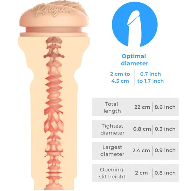 KIIROO - SIMTE-L PE REAGAN FOXX STROKER COLECȚIA KIIROO STARS