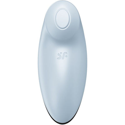 SATISFYER - VIBRATOR ȘI STIMULATOR TAP &amp; CLIMAX 2 ALBASTRU