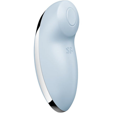 SATISFYER - VIBRATOR ȘI STIMULATOR TAP &amp; CLIMAX 2 ALBASTRU