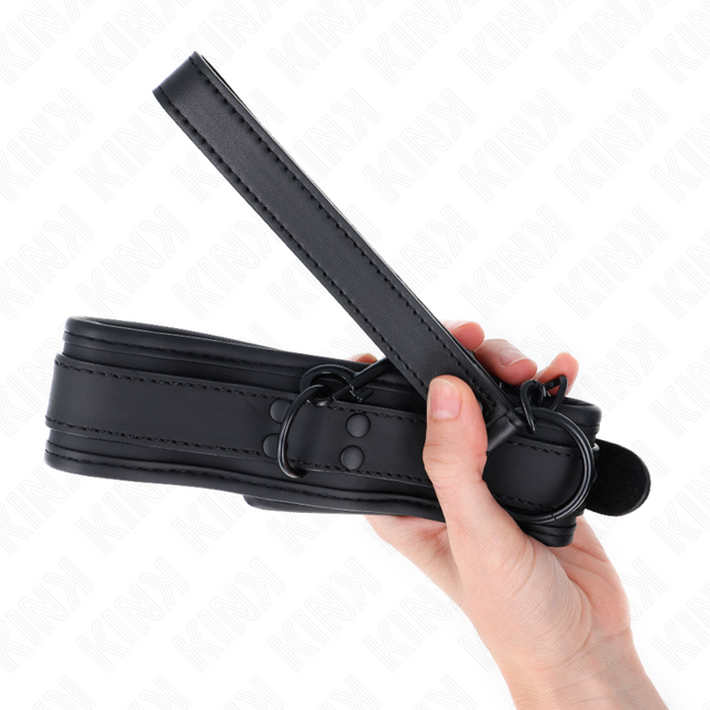 KINK - ZINGĂ DE BONDAGE DIN NEOPREN MODEL 1 CU CUREA 78 CM REGLABILĂ 37,5 X 49,5 CM