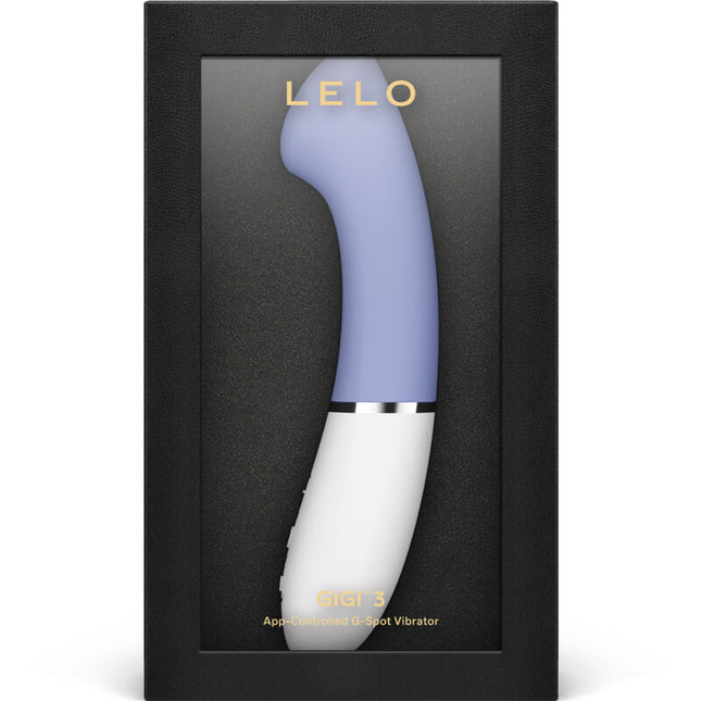 LELO - VIBRATOR GIGI™ 3 PUNCT G ALBASTRU