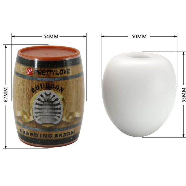 PRETTY LOVE - MASTURBATOR MASCULIN EGG WHITE MODEL 2