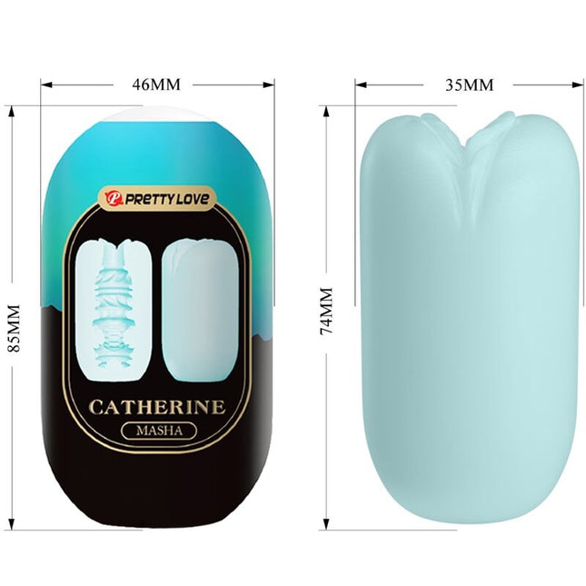 PRETTY LOVE - MASTURBATOR MASCULIN MASHA ALBASTRU