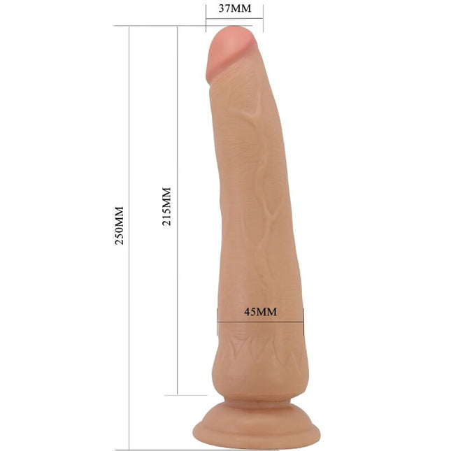 PRETTY LOVE - DILDO REALISTIC TIEMEYER 25 CM CARNE