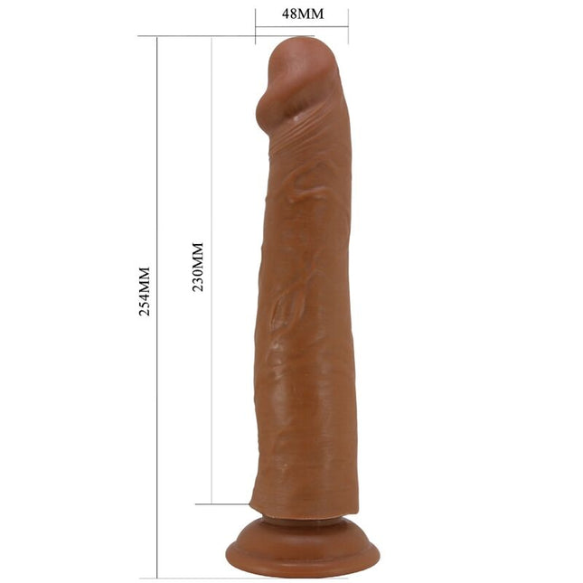 PRETTY LOVE - DILDO REALISTIC SHARIFE 25 CM MARO
